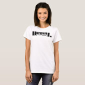 T-Shirt blanc pour femmes Drawl OG (Devant entier)
