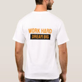 t-shirt blanc pour hommes (Dos)