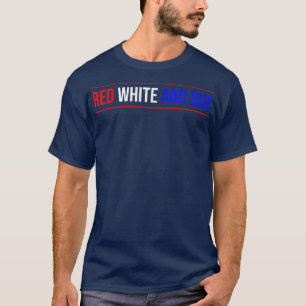 T-shirt Blanc rouge et Grossesse due Faire-part pour la 4e