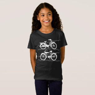 T-shirt blanc Vélo