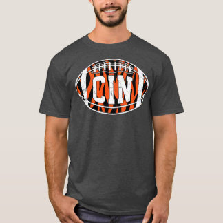 T-shirt Blancs rétro rayés CIN