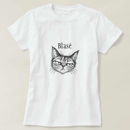 T-shirt blasé (Design devant)