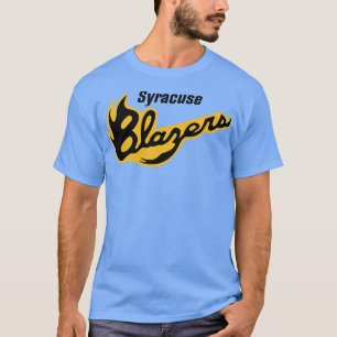 T-shirt Blasers de Syracuse défectueux NAHL Hockey 1977
