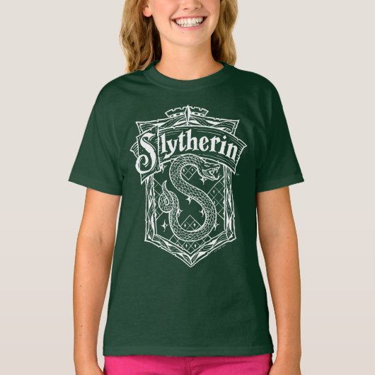 T-shirt Blason de SLYTHERIN™ HARRY POTTER™ (Devant)