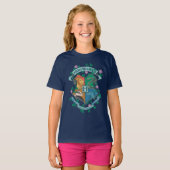 T-shirt Blason floral HOGWARTS™ (Devant entier)