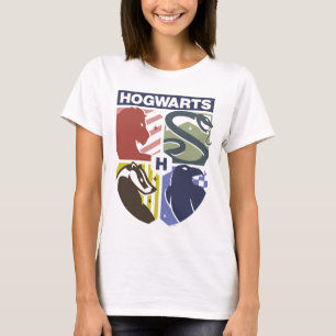 T-shirt BlasonESTAMPILLÉ vintage HOGWARTS™