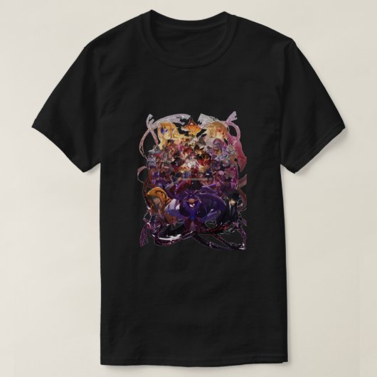 T-shirt Blazblue All Characters Classic (Design devant)