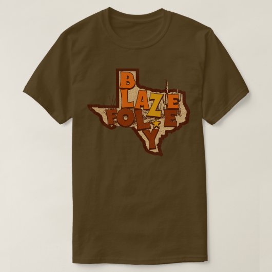 T-shirt Blaze Foley (Design devant)