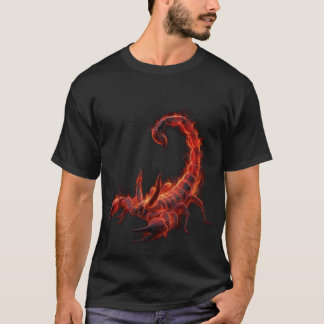 T-shirt Blazing Scorpion Mythical Creature Fantasy Art