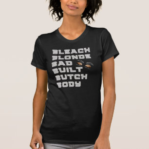 T-shirt Bleach Blonde, Mauvais Crockett