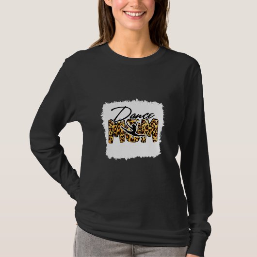 T-shirt Bleach Dance Maman Cheveux Leopard Danseuse (Devant)