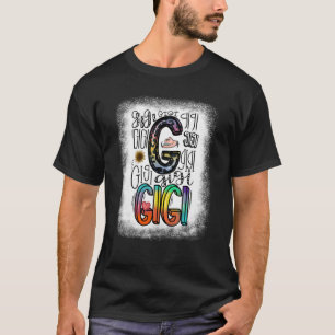 T-shirt Bleach Gigi Typographie Leopard Tie Dye Happy Moth