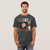 T-shirt Bleach Graphic Ichigo Comic Book Style Anime (Devant entier)