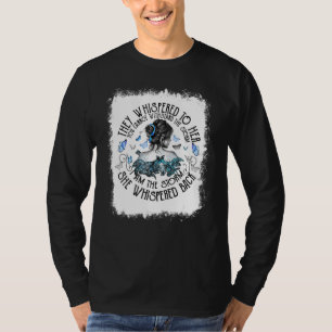 T-shirt Bleached Je Suis La Tempête Forte Femme Diabète Aw