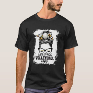 T-shirt Bleached Loud & Fiers Volleyball Nana Life Jeu Da