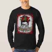 T-shirt Bleached Santa's Favorite X Ray Tech Messy Bun Chr (Devant)