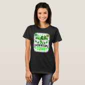 T-shirt Bleached Shenanigans Squad St Patrick's Day Gnomes (Devant entier)