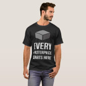 T-shirt Blender Basics style simple nerdy pour la modélisa (Devant entier)