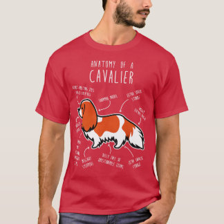 T-shirt Blenheim Cavalier King Charles Spaniel Chien Anato