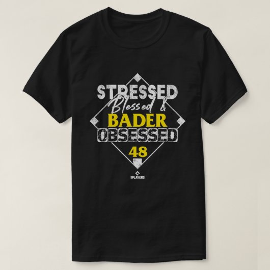 T-shirt Blessé et Harrison Bader Obsédé Pullo (Design devant)