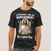 T-shirt Blessed Baptism Religious Christian Under New Mana (Devant)