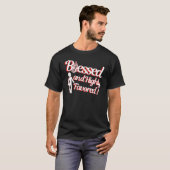 T-shirt Blessed Religious Faith Based Highly Inspirational (Devant entier)