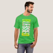 T-shirt Blessed Tee - Grateful Living in Style (Devant entier)