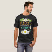 T-shirt Blessed To Be Called Granny Mothers Day Daisy Flow (Devant entier)