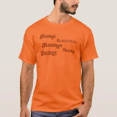 T-shirt Blessings (Devant)