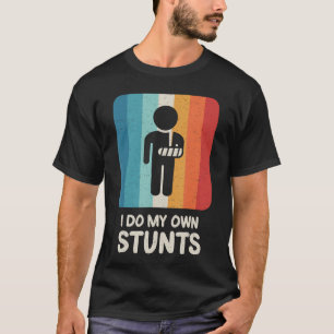 T-shirt Blessure au bras main poignet coude Guérissez vite