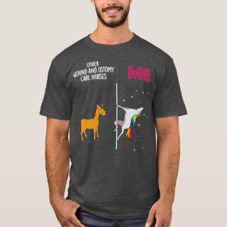 T-shirt Blessure Ostomie Soins Infirmière Unicorne Autres