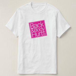 T-shirt - Blessures au dos et au corps