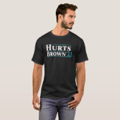 T-shirt Blessures Brown'22 Pour Hommes Femmes (Devant entier)