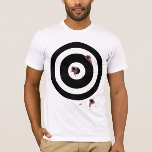 T-shirt Blessures par balle de boudine (peau foncée)