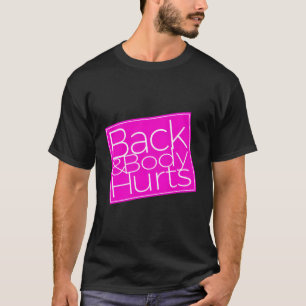 T-shirt Blessures sur le dos