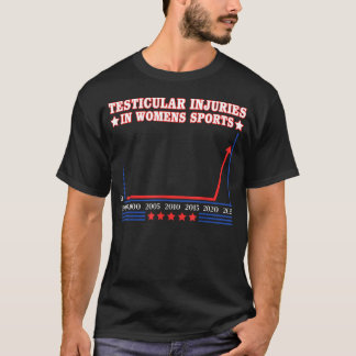 T-shirt Blessures Testiculaires Dans Les Sports Drôle
