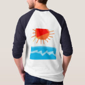 T-shirt Bleu (Dos)