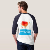 T-shirt Bleu (Dos entier)