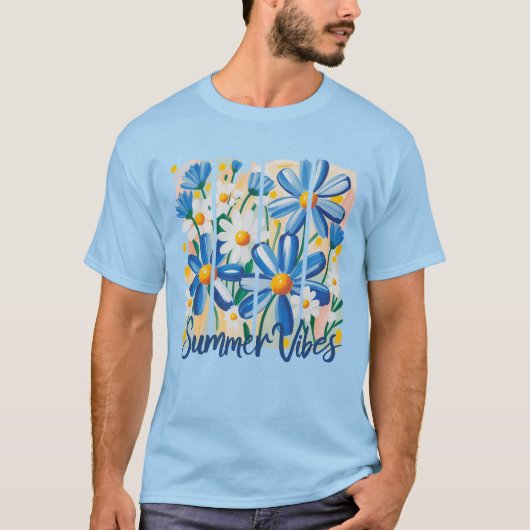 T-shirt Bleu (Devant)