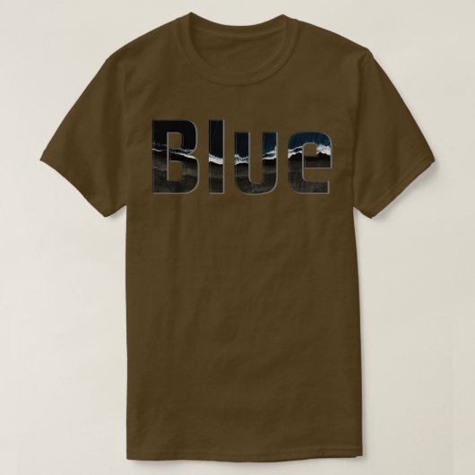 T-shirt Bleu 1 (Design devant)