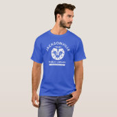 T-shirt Bleu 1903 Unisexe (Devant entier)