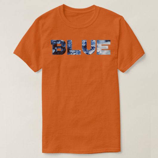 T-shirt Bleu 2 (Design devant)