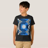 T-shirt Bleu atomique (Devant entier)