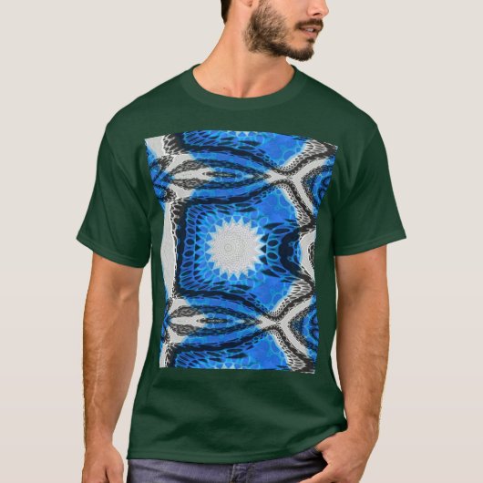 T-shirt Bleu atomique (Devant)