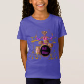 T-shirt bleu BB (Devant)