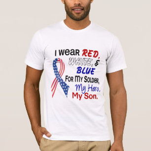 T-shirt Bleu blanc rouge pour mon fils