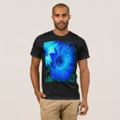 T-shirt Bleu Bleu brillant (Devant entier)