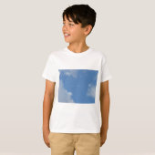 T-shirt Bleu ciel (Devant entier)