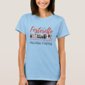T-shirt bleu clair Fosterette (Devant)