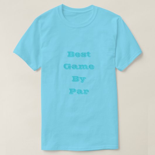 T-shirt Bleu Cyan Turquoise Turquoise Printemps saison Cou (Design devant)